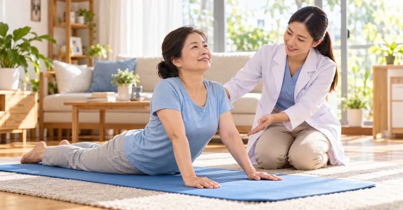 10 bài tập giảm đau lưng an toàn tại nhà