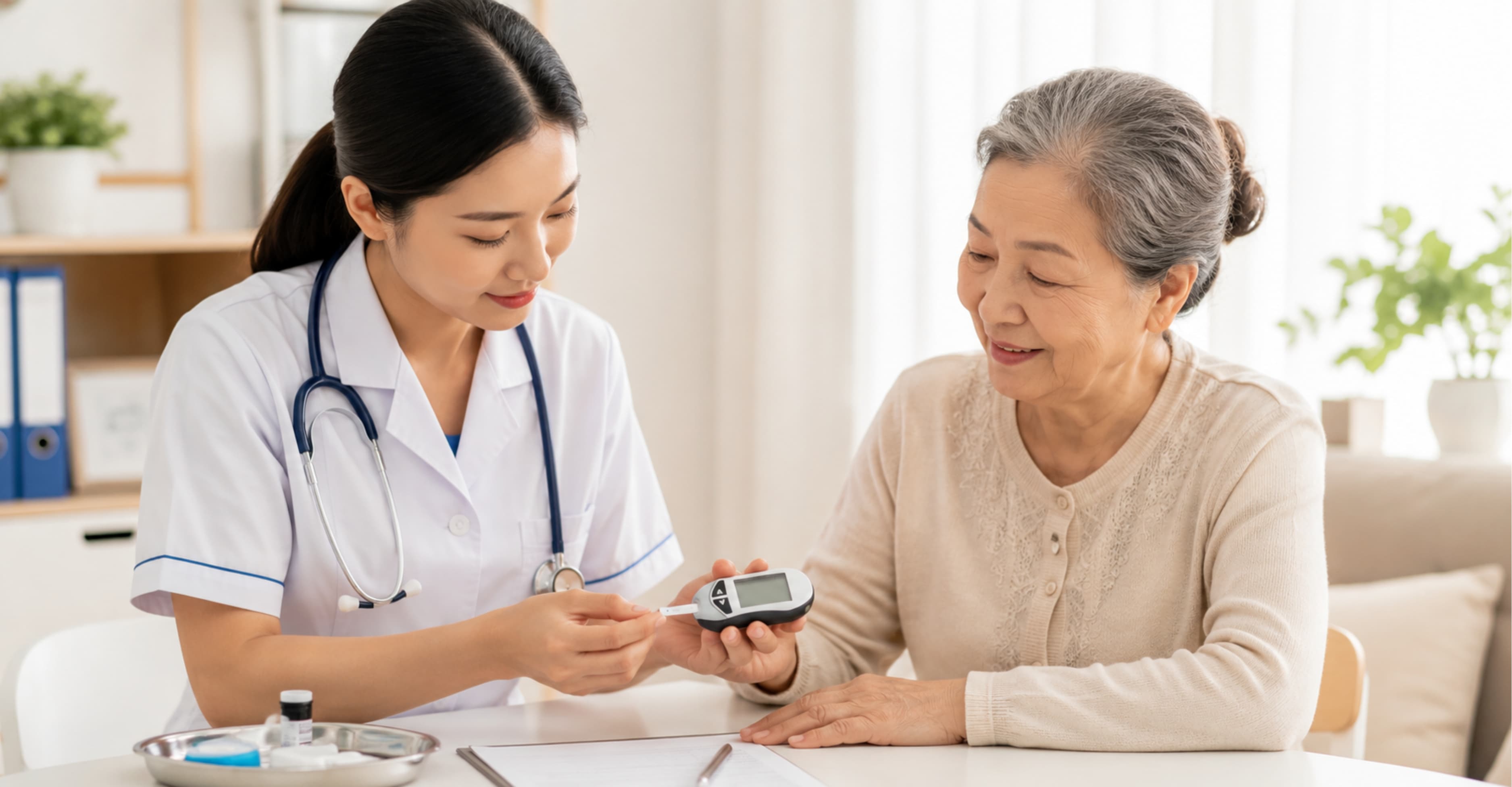 Chỉ số đường huyết của người trên 70 tuổi và cách kiểm soát an toàn
