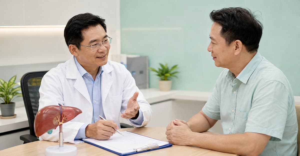 Men gan cao có bị viêm gan B không?