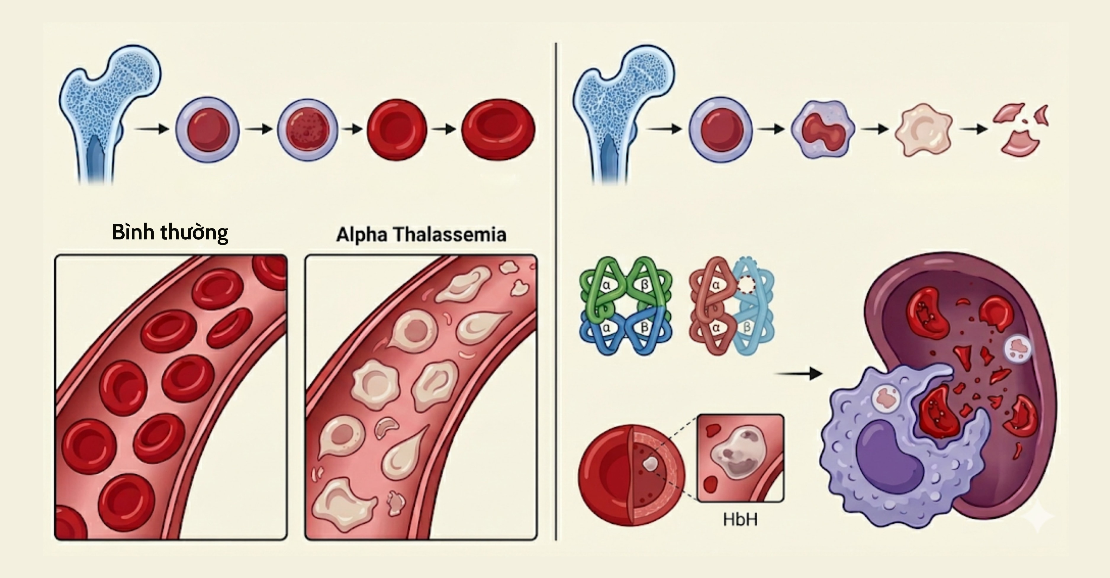 Bệnh Alpha Thalassemia là gì? Dấu hiệu nhận biết và các biện pháp phòng tránh