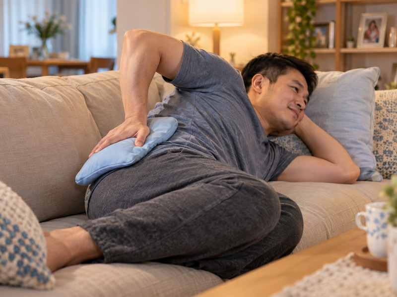 Phương pháp chườm ấm hỗ trợ xoa dịu cơ co thắt đường tiết niệu