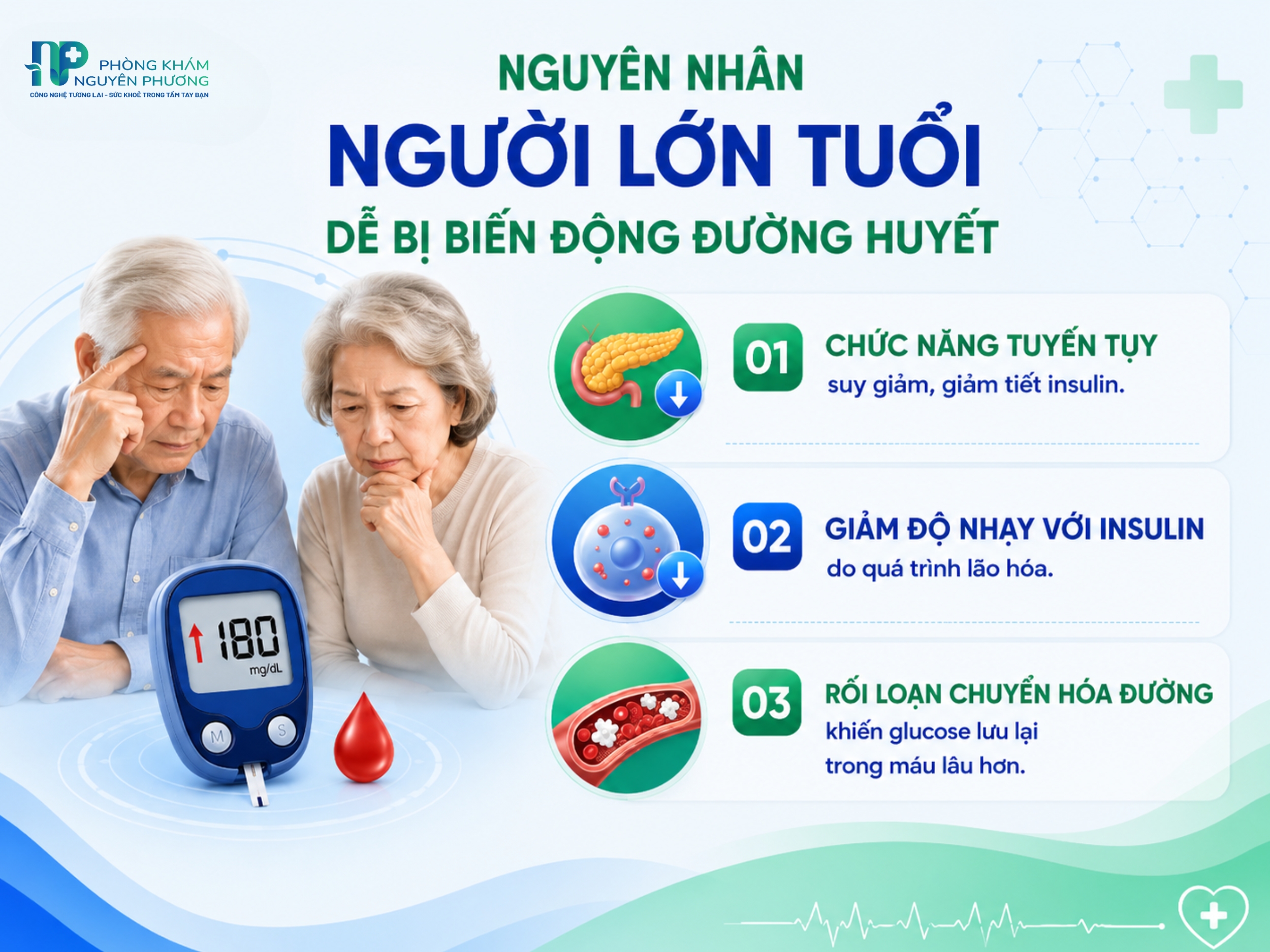 Hiểu nguyên nhân biến động đường huyết để chủ động kiểm soát sức khỏe