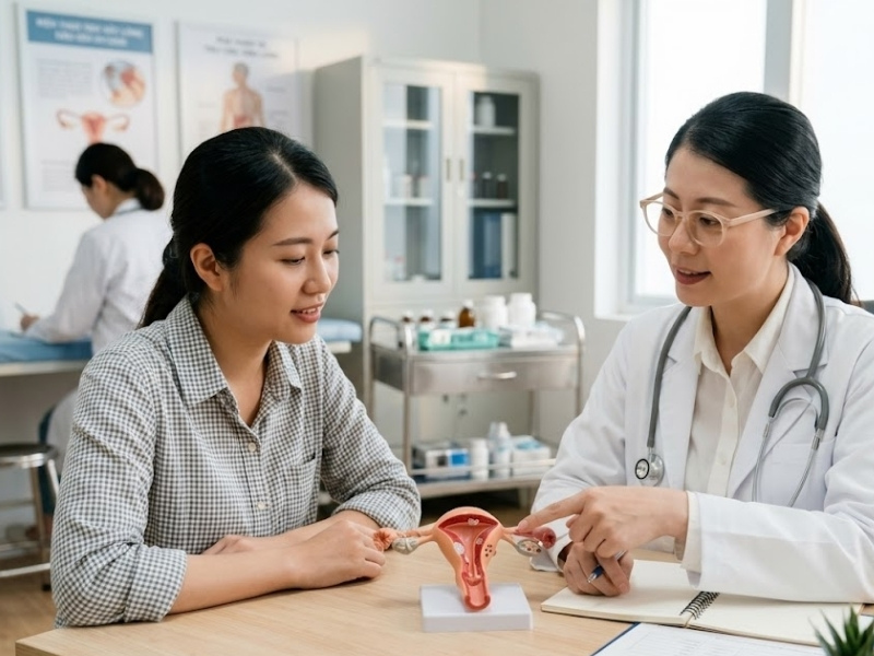 Tầm soát định kỳ giúp phát hiện sớm các nguy cơ bệnh lý phụ khoa
