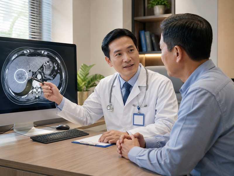 Chẩn đoán hình ảnh giúp xác định chính xác vị trí và kích thước thực tế của khối u