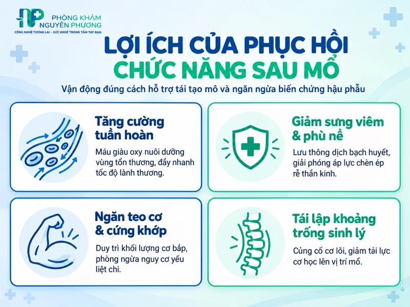 Các lợi ích thiết thực khi tập phục hồi sau mổ cột sống