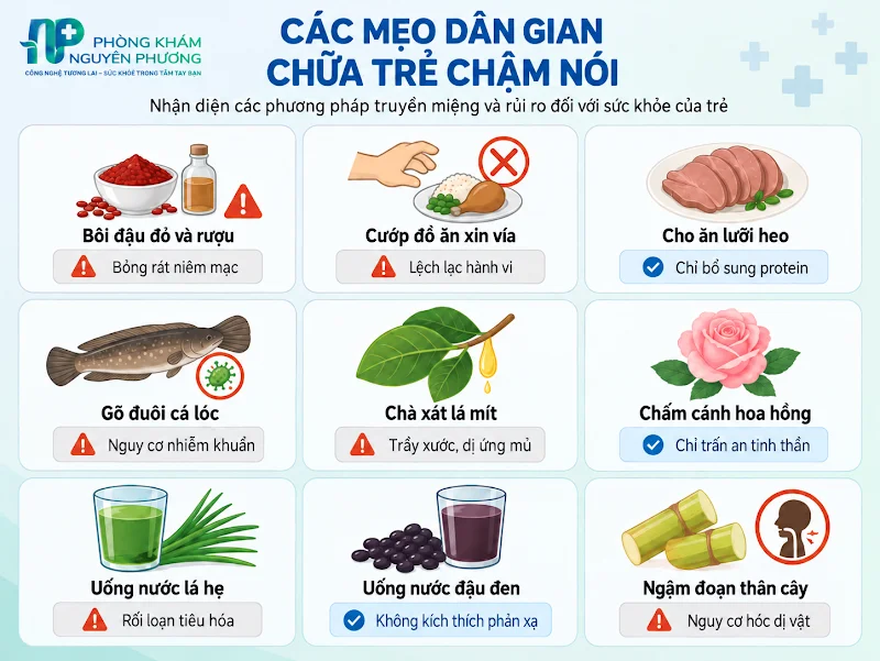 Các mẹo dân gian truyền miệng chưa qua kiểm chứng y khoa