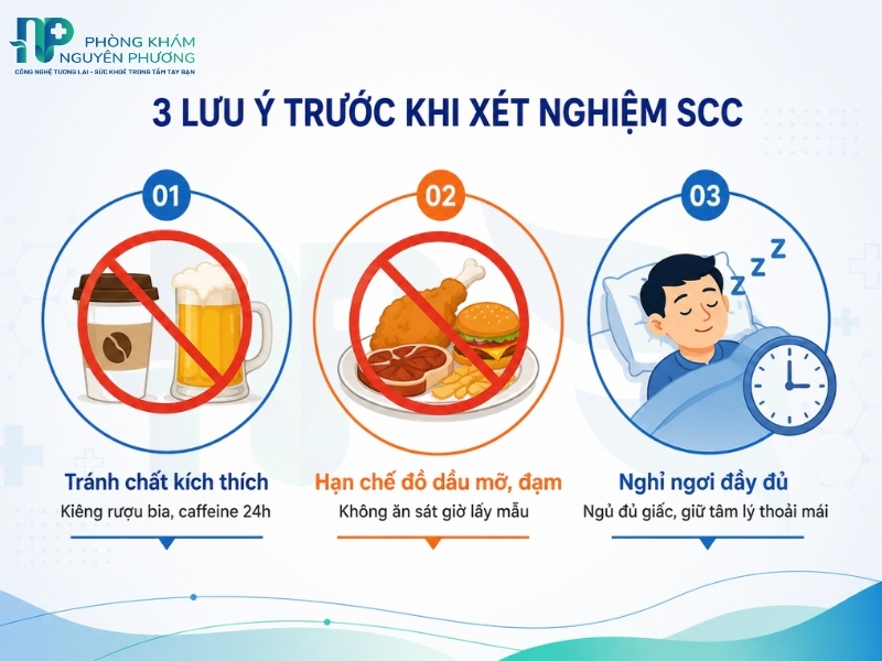 Chuẩn bị kỹ lưỡng trước khi lấy mẫu máu giúp đảm bảo độ chuẩn xác của kết quả