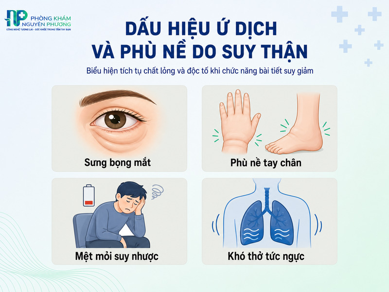 Dấu hiệu cảnh báo sớm tình trạng suy giảm chức năng lọc của thận