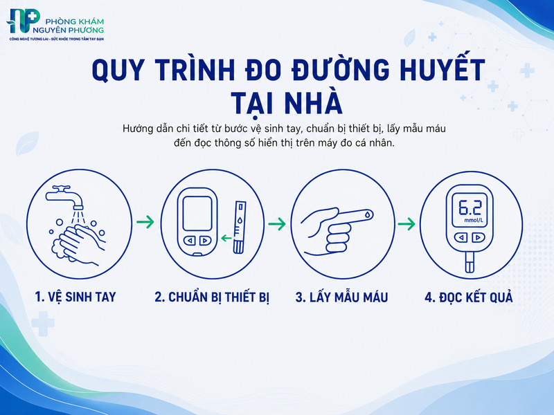 Bốn bước thao tác chuẩn xác giúp hạn chế tối đa sai số.