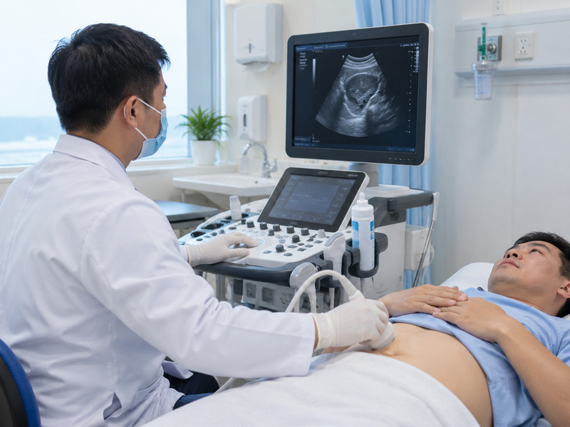 Quy trình siêu âm ổ bụng tầm soát sỏi cho người bệnh tại phòng khám