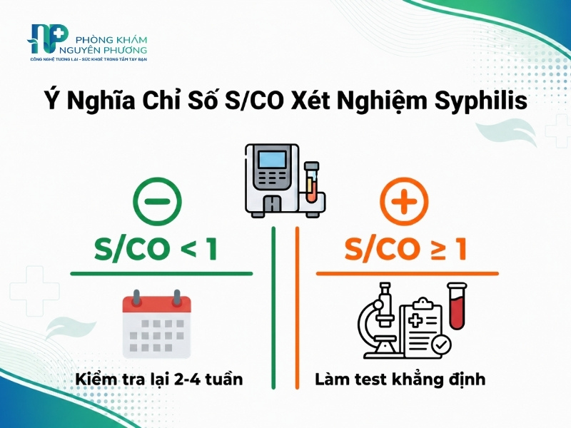 Hướng dẫn đọc hiểu ý nghĩa chỉ số S/CO trong kết quả xét nghiệm Syphilis