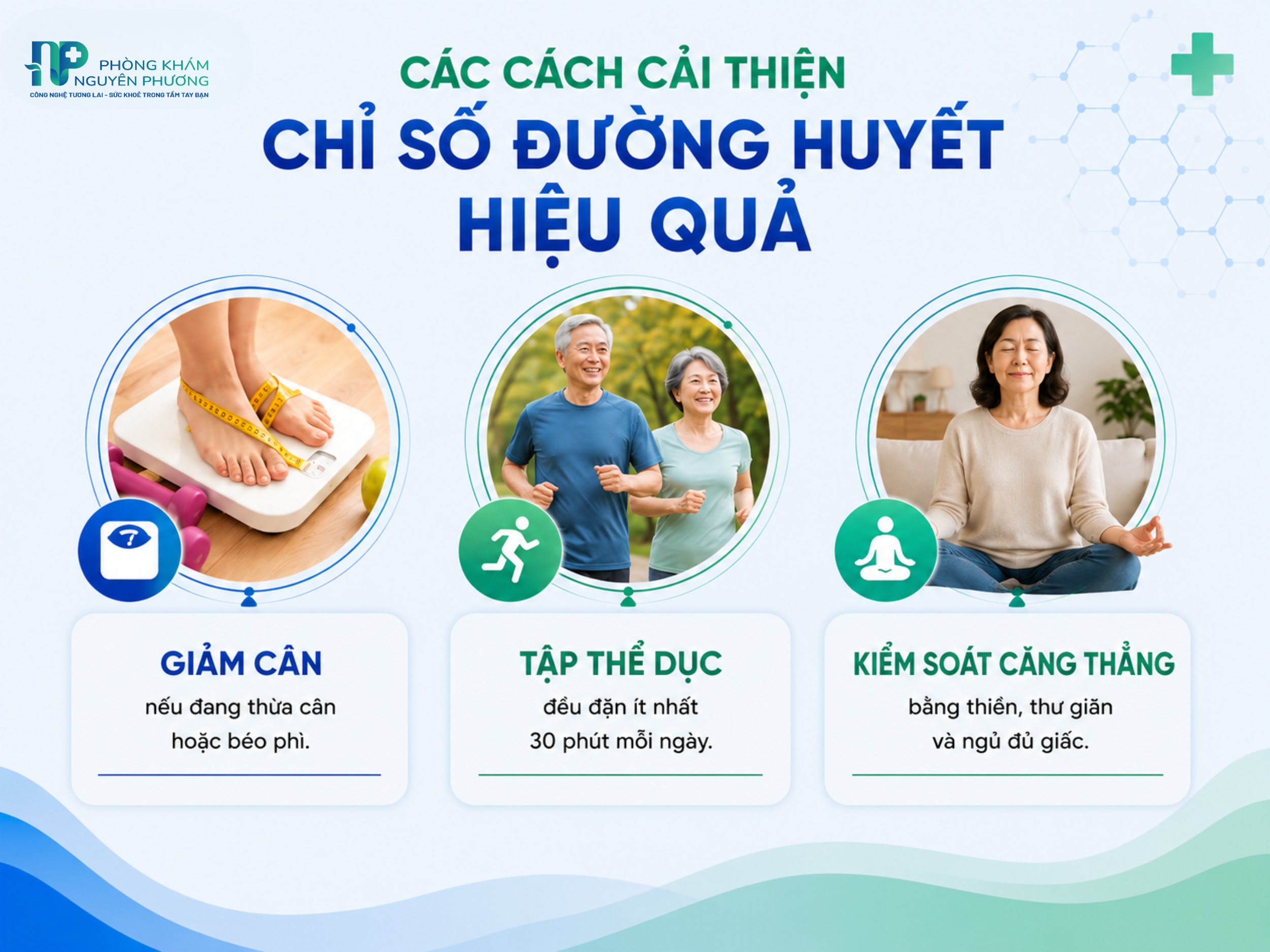 Duy trì lối sống lành mạnh giúp cải thiện và ổn định đường huyết hiệu quả
