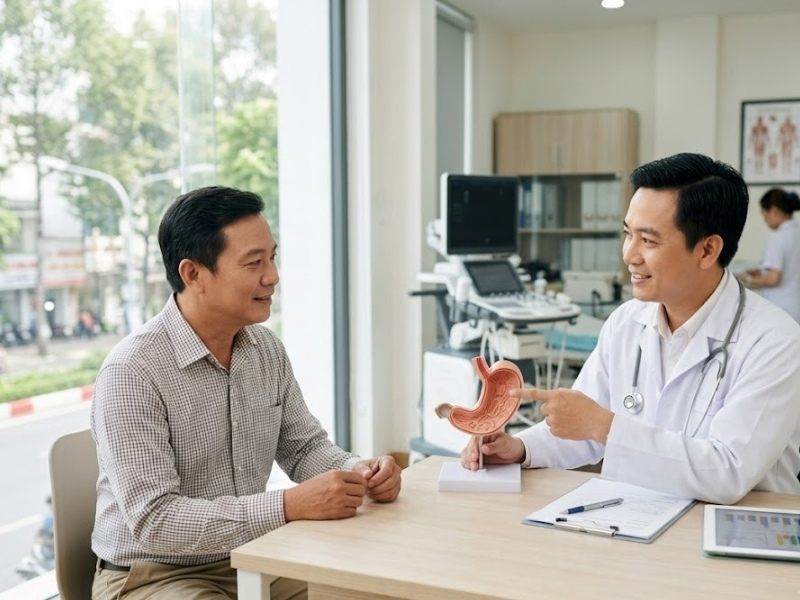 Thăm khám trực tiếp và đánh giá tiền sử bệnh lý gia đình giúp phòng ngừa bệnh hiệu quả