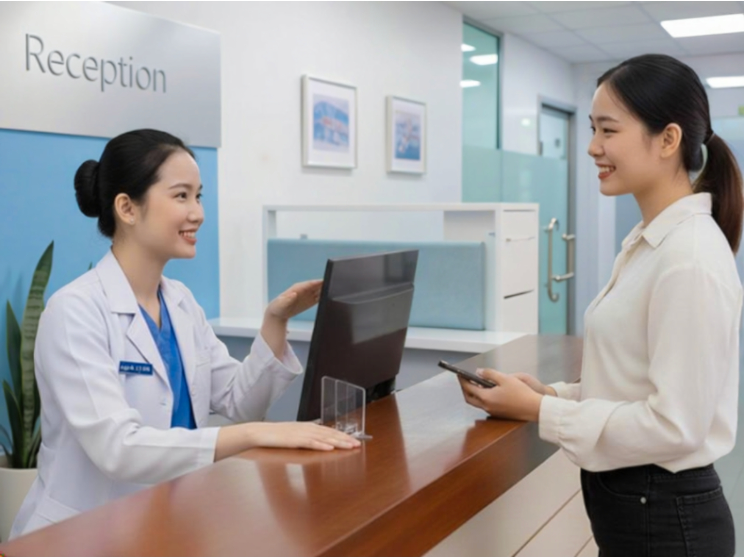 Đặt lịch khám trực tiếp tại phòng khám