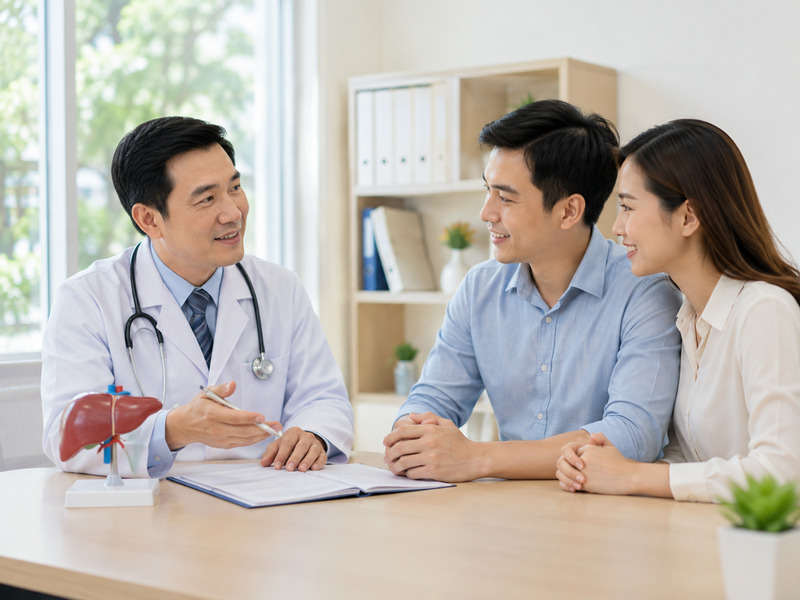 Bác sĩ tư vấn xét nghiệm viêm gan B cho phụ nữ chuẩn bị mang thai