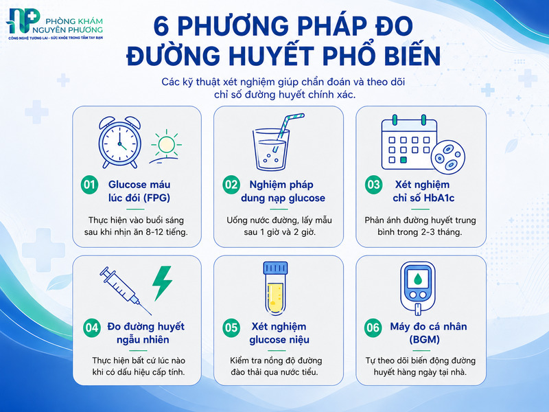 Các phương pháp đo đường huyết phổ biến